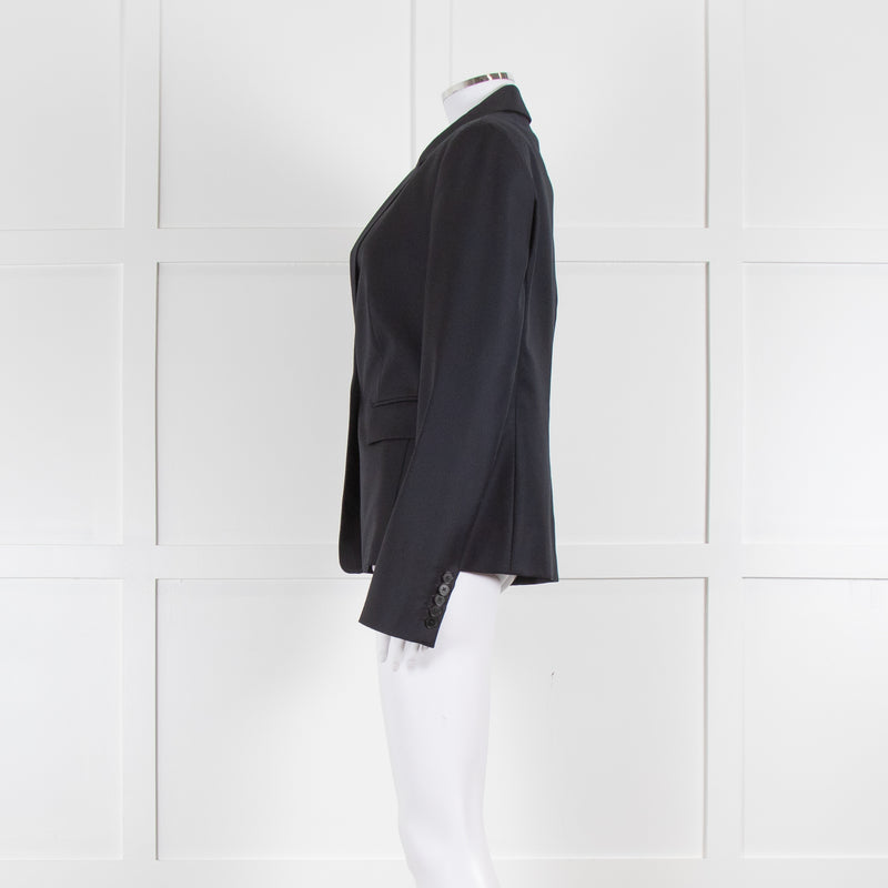 Joseph Navy Blue Single Button Blazer