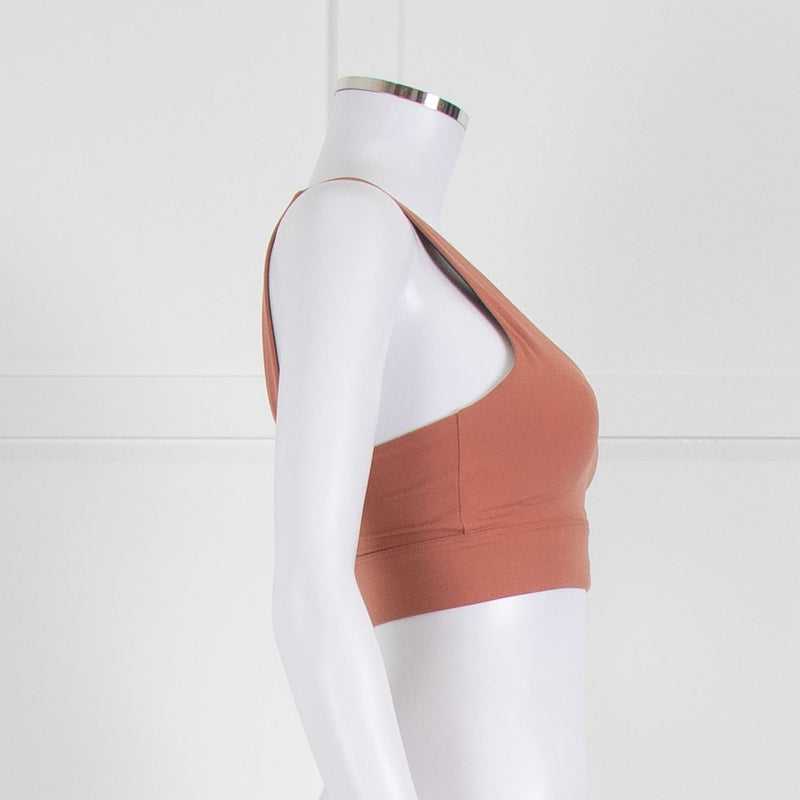 Varley Always Edwards Sports Bra in Terracotta