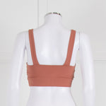 Varley Always Edwards Sports Bra in Terracotta