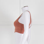 Varley Always Edwards Sports Bra in Terracotta