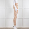 Varley Lets Go Sports Leggings in Tan Animal Print