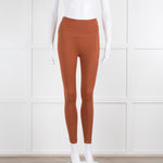 Varley Lets Go High Rise Leggings in Rust