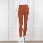 Varley Lets Go High Rise Leggings in Rust