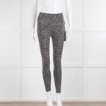 Lets Move High Rise Leggings in Grey Animal