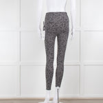 Lets Move High Rise Leggings in Grey Animal