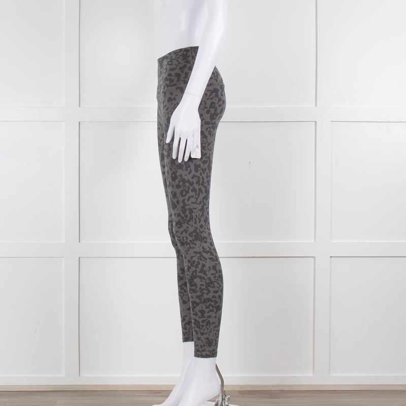 Lets Move High Rise Leggings in Grey Animal