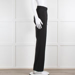 Theory Mid Rise Black Cigarette Trousers