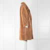 Jane & Tash Wool Camel Fluffy Teddy Coat