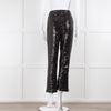 Commando Black Micro Sequin Flared Leggings