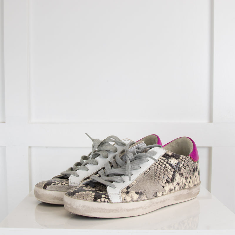 Golden Goose Snake Trainers