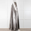 Yang Li Pewter Metallic Maxi Skirt