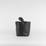 NEOUS Small Bucket Bag In Black Leather