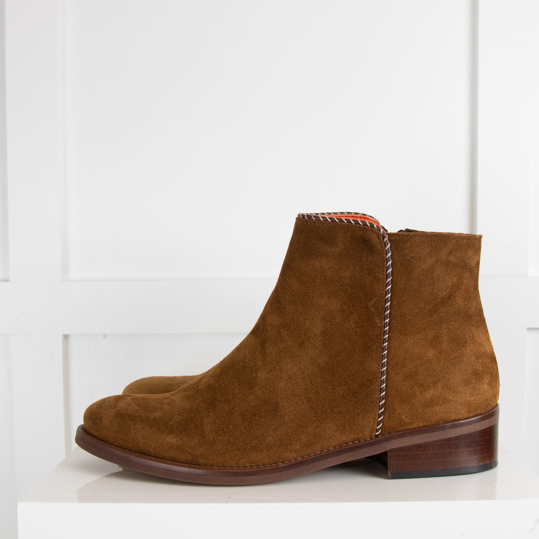 Penelope Chilvers Tan Morena Suede Boots – Phoenix Style