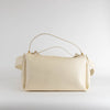 NEOUS Scorpius Cream Leather Carryall Tote