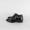 Chanel Black Leather Lace Up Oxford Shoes