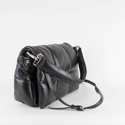 Stand Studio Black Leather Wanda Bag