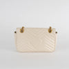 Gucci Cream GG Small Marmont Shoulder Bag