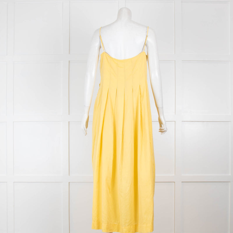 Three Graces Yellow Cotton Lucia Dress