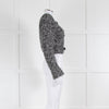 Isabel Marant Black White Boucle Cropped Jacket