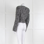 Isabel Marant Black White Boucle Cropped Jacket