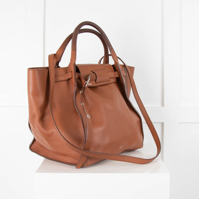 Celine Tan Leather Big Bag