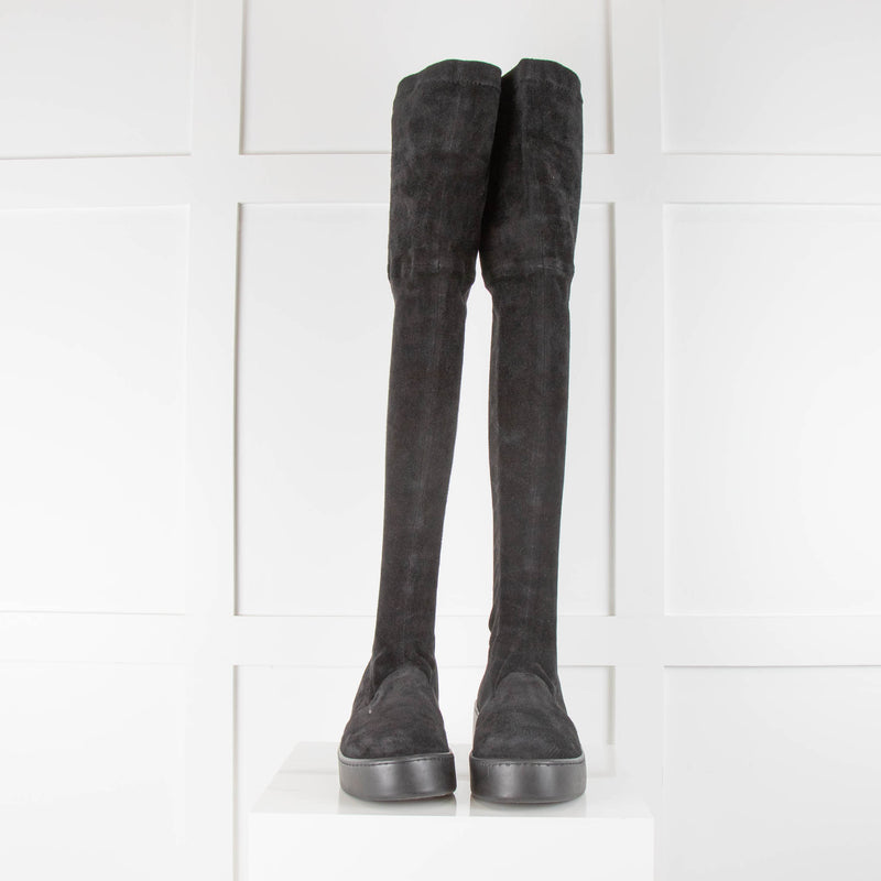 Robert clergerie over on sale the knee boots