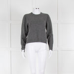 Chinti & Parker Grey Short Cashmere Jumper