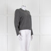 Chinti & Parker Grey Short Cashmere Jumper