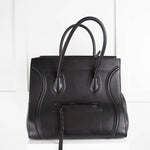 Celine Black Luggage Small Tote Bag