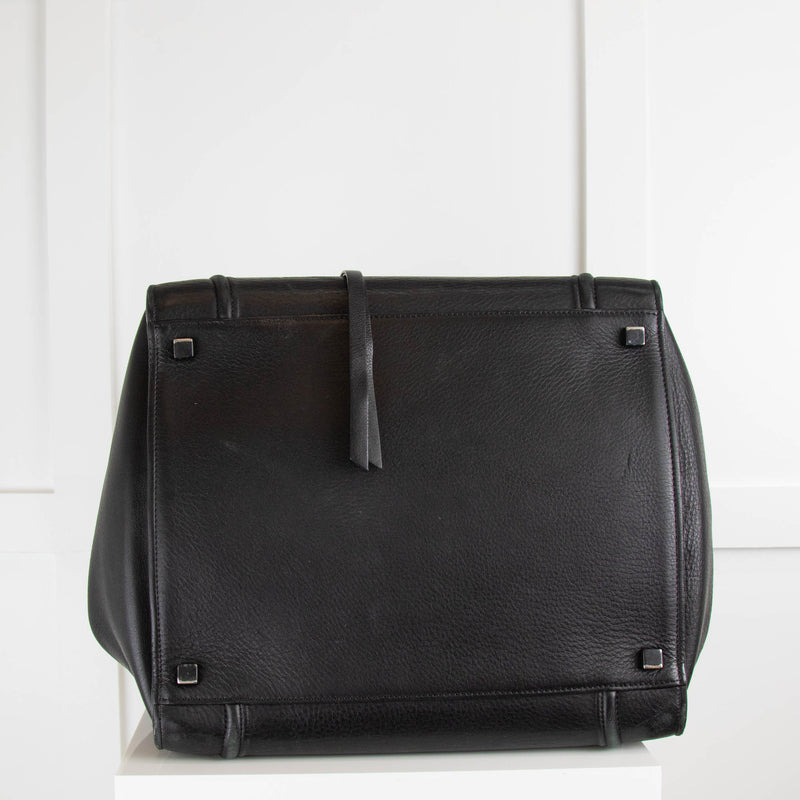 Celine Black Luggage Small Tote Bag