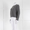 Chinti & Parker Grey Short Cashmere Jumper