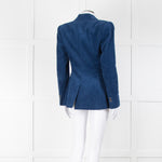 Cefinn Blue Corduroy Blazer Jacket