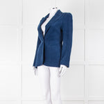 Cefinn Blue Corduroy Blazer Jacket