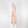 Alice McCall Pale Blush Pink Broderie Sleeveless Midi Dress