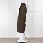 Vince Khaki Woven Culottes