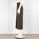 Vince Khaki Woven Culottes