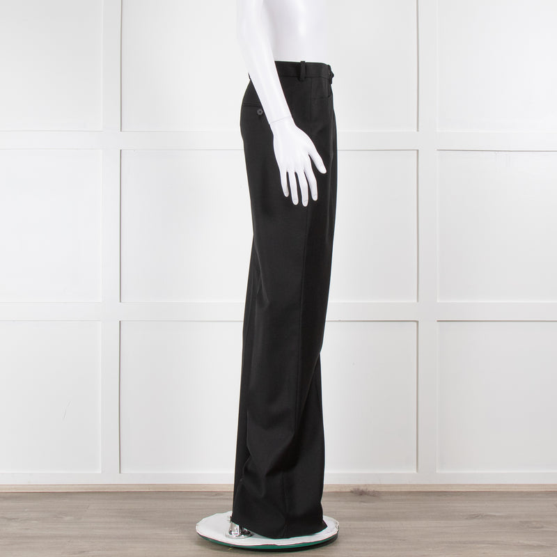 Joseph Black Tailored Straight Leg Trousers