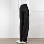 Joseph Black Tailored Straight Leg Trousers