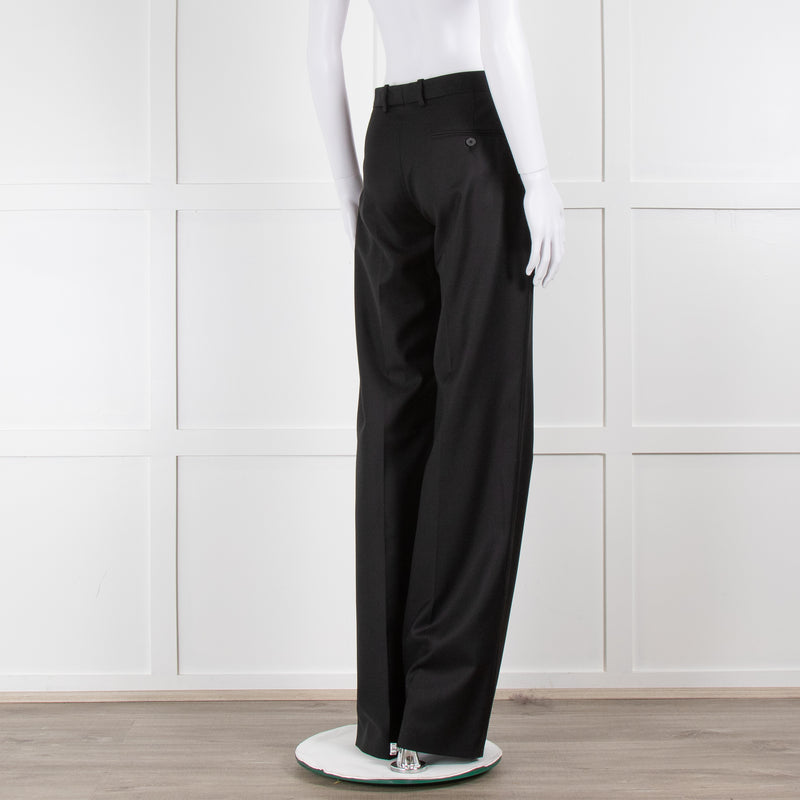 Joseph Black Tailored Straight Leg Trousers