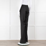 Joseph Black Tailored Straight Leg Trousers