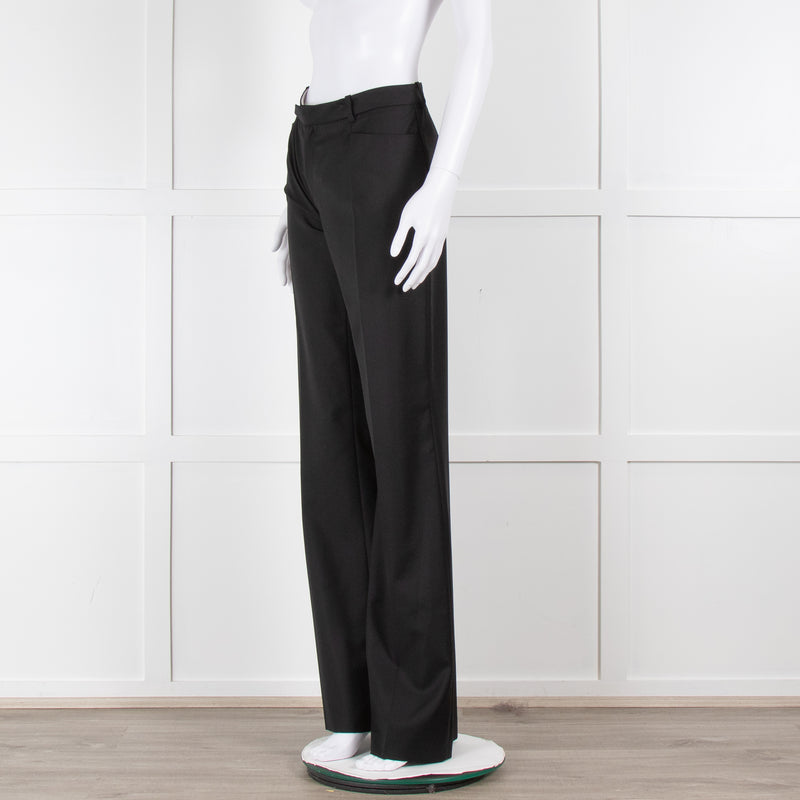 Joseph Black Tailored Straight Leg Trousers