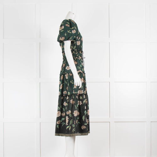 Ulla Johnson Katerina Balsam Garden Floral Shadow Dress