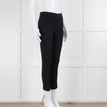 Chloe Navy Crepe Trousers