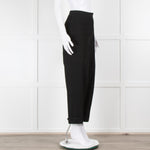 Me+Em Black Wide Leg Trouser With Front Pockets