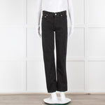 Raey Black Denim Skinny Jeans