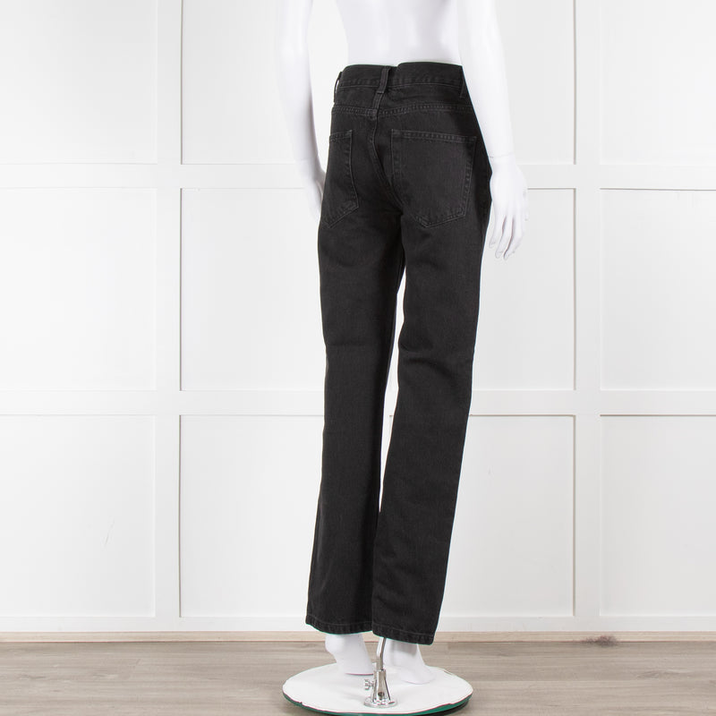 Raey Black Denim Skinny Jeans