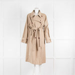 RAEY Beige Batwing Trench Coat