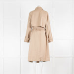 RAEY Beige Batwing Trench Coat