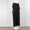 Dries Van Noten Black Tailored Wide Leg Trousers