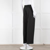 Dries Van Noten Black Tailored Wide Leg Trousers